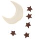thumbnail image 5 of Guirnaldas de Estrellas Zulema Banderines para Fiesta Navidad Boda Cumpleaños, 5 of 7