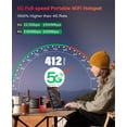 thumbnail image 2 of Hotspot móvil GlocalMe Numen Air 5G Red para viajar a más de 200 países, 2 of 9
