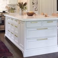 thumbnail image 4 of SHAR 2 Pack 5"/128cm Cabinet Handles, Gold Cabinet Pulls, Gold Handles, 4 of 5