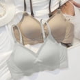 thumbnail image 6 of Byworldtasic Wireless Bras for Women Comfortable Push Up Seamless Bralettes Full Coverage Everyday Support Bras, 6 of 7