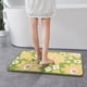 thumbnail image 5 of Ganfancp Alfombra de Baño Alfombra de Microfibra con Impresión de Inyección de Tinta Alfombra de Baño Absorbente para Los Pies Alfombra de Puerta de Dormitorio Alfombra Antideslizante Alfombra Flocad, 5 of 6
