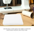 thumbnail image 3 of IFANLANDOR Lightweight Fusible Interfacing for Sewing 1Pcs White Support Sewing Projects, 3 of 8