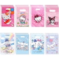 thumbnail image 2 of Bolsas de regalo de Hello Kitty, decoración de cumpleaños, bolsa de caramelos con asa Kawaii, caja de regalo, bolsa de embalaje, regalos para baby shower para niñas, suministros para fiestas, 2 of 5