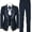 Blue, variant on Beauty-Emily Men’s Rhinestone Tuxedo Suit – Shawl Lapel Blazer & Pants Set, Slim Fit Formal Outfit for Wedding, Prom, Party & Stage Wear