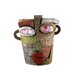 thumbnail image 1 of Abstract Rainbow Head Planter, Graffiti Face Planter with Drainage, Flower Plant Pots for Indoor Pla, 1 of 5
