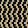 thumbnail image 1 of Ahgly Company Indoor Square Abstract Black Abstract Area Rugs, 5' Square, 1 of 6