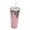 Orange, variant on LHWEN Double Layer Plastic Cup Sequins Creative Summer Cold Drink Water Cup Sparkly Two-Layered Refreshing Beverage Cup Glittery Design Playful Glitter Cup for Summer Drinks Double-Walled Plastic Cup