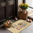 thumbnail image 2 of Easter Door Mat 30 X 17 Inch Spring Summer Bunny Decor Doormat Non-Slip Indoor Outdoor Door Mat Ideal for Easter Decor, 2 of 6