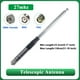thumbnail image 4 of Antena Telescópica 27MHZ Conector SMA-F Antena para Radios de Corta Antena de Varilla Walkie Talkie, 4 of 5