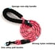 thumbnail image 1 of cuerda reflectante atada al collar del animal doméstico, con hebilla de metal duradera cuerda de sombrilla anti-masticación, adecuada para perros medianos y grandes (rojo), 1 of 2