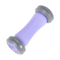 Unique Bargains 1 Pc Comfortable Roller Manual Massager Tools 6.69"x2.64"x2.64" Gray Purple