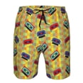 thumbnail image 3 of Logiee 90s Audio Tape Print Mens Swim Trunks Quick Dry Board Shorts,Breathable Hawaii Beach Shorts Swimwear Bathing Suits-Large, 3 of 6