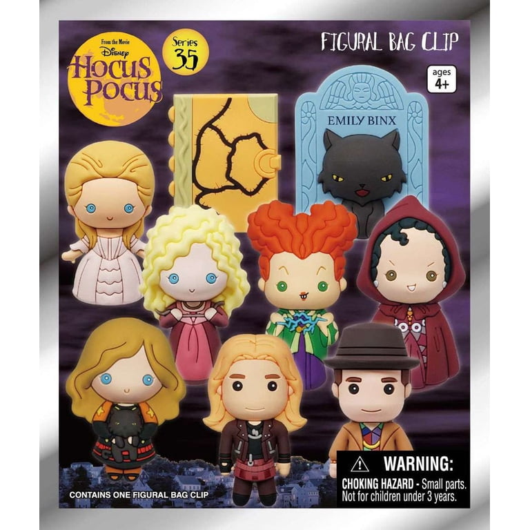 Disney 3D Figural Foam Bag Clip Series 35 Hocus Pocus Mystery Box