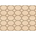 thumbnail image 1 of Ahgly Company Tapis d'Intérieur Lavables en Machine, Rectangle Transitionnel Peru Brun, 5' x 7', 1 of 7