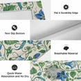 thumbnail image 5 of Blue Green Botanical Outdoor Rug 6x9 Ft, Non Slip Washable Area Rug, Spring Floral Summer Rustic Patio Rugs Carpet Runner, Large Floor Mat for Indoor/Outdoor Deck Porch Camping, 5 of 8