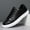 Black-White, variant on Men's Casual Sneakers - Flat Comfortable Walking Shoes Fashion Athletic Lace Up shoes in Black & White