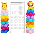 thumbnail image 1 of Kit de soporte para globos Voircoloria, 2 juegos de altura ajustable, 1 of 7