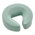 thumbnail image 4 of Almohada de cuna facial de espuma viscoelástica, ergonómica, suave, cómoda y transpirable. Verde, 4 of 8