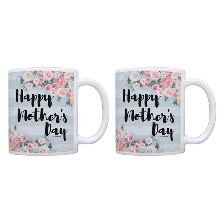ThisWear Mom Mug Mothers Day Cup Mom Son Gifts Mom Daughter Gift