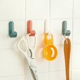 thumbnail image 5 of Set of 4 Nordic Style Wall Hooks J-Shaped Hangers for Kitchen Bathroom Storage Organization, 5 of 5
