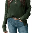 thumbnail image 1 of Blusa De Mujer, Blusa De Ajuste Casual Elegante Hombro Caído Transpirable Para Oficina ANGGREK Otros, 1 of 6