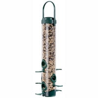 Perky-Pet 480-12 Wild Bird Feeder, 1.6 lb Seed, 6 Ports/Ways, Plastic, Clear Perky-Pet 480-12 Wild Bird Feeder, 1.6 lb Seed, 6 Ports/Ways, Plastic, Clear
