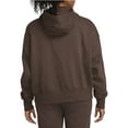 thumbnail image 2 of Nike Sportswear Women's Phoenix Fleece Over-Oversized Pullover Hoodie (Baroque Brown, XXS), 2 of 3