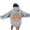 Grey, variant on Oversized Sweatshirt for Women Halloween Pumpkin Print Hooded Everyday Style Winter Pullover Jumper Tops