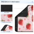 thumbnail image 4 of 2-Pack Seat Belt Covers with Flannel Seatbelt Shoulder Strap Case Adjustable Straps Soft Padding for Car Strawberry and Pink Polka Small, 4 of 8