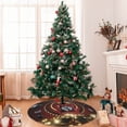 thumbnail image 7 of Sikiie Casino King And Playing Cards 30-48 inches {designName} Print Christmas Tree Skirt Snowman Xmas Tree Skirt with Edge Christmas Decorations for Holiday Party-36", 7 of 7
