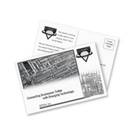 Avery Consumer Products AVE5689 Laser-Inkjet Postcard- Perforated- 5-. 50inchx4-. 25inch- White