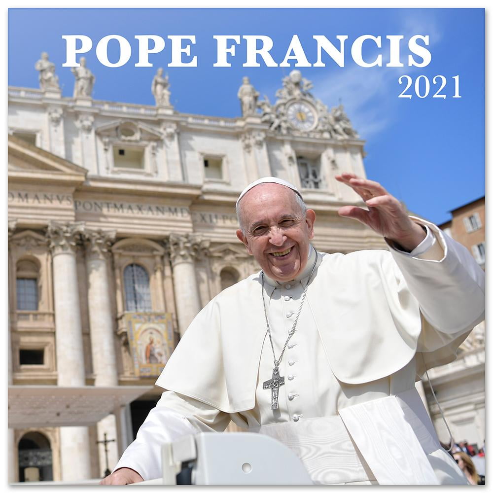 2021 Bilingual Pope Francis Wall Calendar