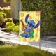 thumbnail image 4 of Bandera de jardín de doble cara con diseño de Stitch, ideal para decoración navideña al aire libre., 4 of 8
