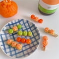 thumbnail image 3 of Yesbay 5Pcs Hair Clips Trendy Orange Fruits Girl Hair Barrette for Party, 3 of 9