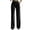 *Black, variant on VBVC Women's Velvet Wide Leg Dressy Pants , Slim High Waisted Trousers For Women , Ladies' Elegant Workwear Party Bottoms with Pockets, Black , S-3XL