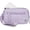 Light Purple, variant on Wrist Wallet, Puffer Wristlet Wallets for Women Holds Phone with 3 Zipper