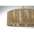 thumbnail image 5 of Ashe 4-Light Pendant in Warm Brass and Rope, 5 of 5