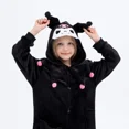thumbnail image 2 of Disfraz de Kuromi para niños, pijama de Anime Kigurmi, ropa de cuerpo completo para fiesta de Halloween y carnaval, 2 of 4