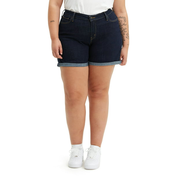 Levi's Women's Plus Size New Jean Shorts 