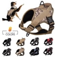 thumbnail image 2 of Dog Harness NO PULL Reflective Breathable Adjustable Pet Harness For Dog Vest Pasted Pet Name Outdoor Walking Dog Collar Strap ShopWise Round, 2 of 14