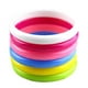 thumbnail image 2 of Bangle Bracelets Plastic Bulk Soft Bangles Candy Color Multi For Kids Birthday Party DIY Jewelry Daily Wear 6Pack, 2 of 2