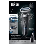Braun Electric Razor for Men Series 7, Electric Shaver, 4-in-1 Clean & Charge Center, Travel Case, S7 7171cc