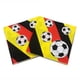 thumbnail image 5 of Servilletas de papel coloridas con estampado de fútbol para restaurante, 5 of 5