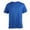 Blue(New), variant on PNTUTB Men's Summer Lightweight Breathable Top Solid Color Crew Neck Quick Dry Sports Casual Comfortable T-shirt