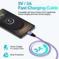 thumbnail image 2 of Charger Block, 2 Pack Type C Block Charger with 6FT USB C Charging Cable, USB C Block Fast Charging Wall Charger Adapter Charger Station Phone Charger Compatible for iPhone Samsung Android, Mixed, 2 of 9