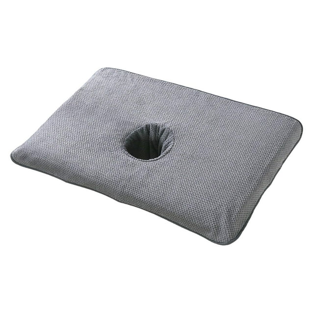 Cubierta de cama de masaje Sunnimix con orificio para respirar 50x80cm Gris