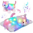 thumbnail image 1 of Peluche Glow Guards, 16 luces, musical, diseño de gato arcoíris, 1 of 6