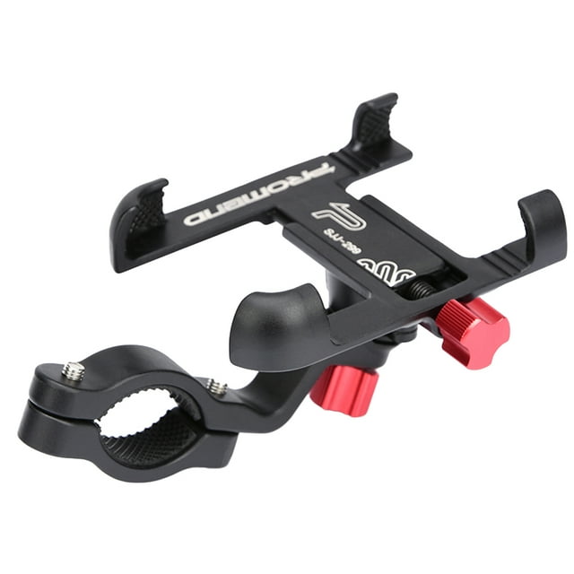 EeaseCA Support de Téléphone Intelligent Universel Ajustable pour Vélo de Montagne, Support de Téléphone, Support de Navigation pour Appareil, Support pour Téléphone Intelligent (Noir+rouge)