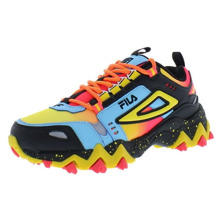 Fila Oakmont Tr Boys Shoes Size 4, Color: Black/Multicolor