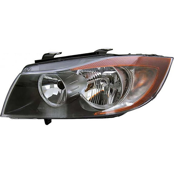 For BMW 325i Headlight 2006 Driver Side Replacement For BM2502133| 63116942725